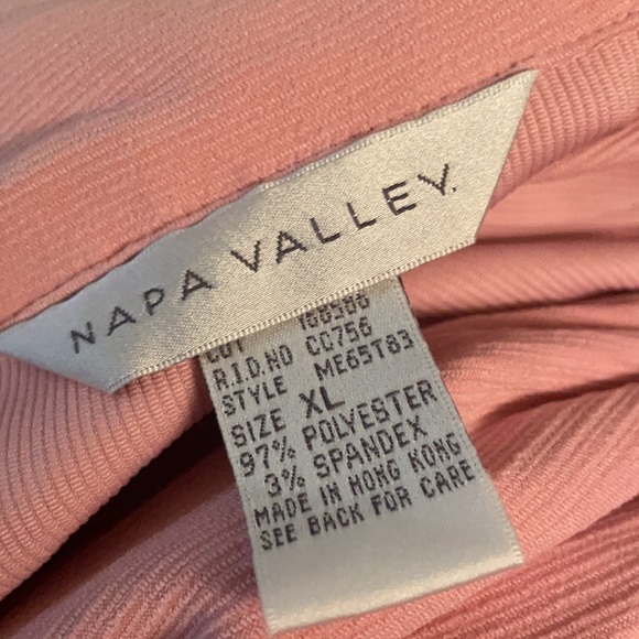 Napa Valley Size XL long sleeve button front jacket - Picture 9 of 10